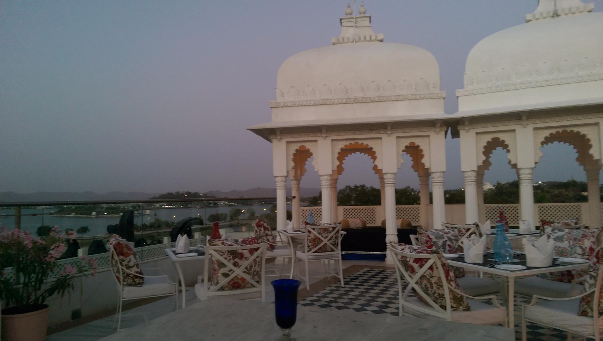 Aravali Lake view Restaurant of Udaipur